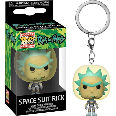 Брелок Funko POP! Rick and Morty: Space Suit Rick