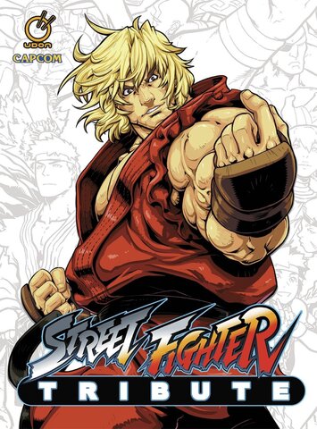 Street Fighter Tribute Hardcover (На Английском языке)