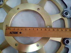 Диск тормозной на Honda CBR RR 929 2000-2001 / CBR RR 924 2002-2004 / передний / лепестковый