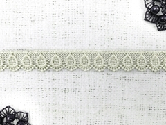 Кружево плетеное, ш. 2-2,2 см, слоновая кость