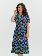 4536 Халат на пуговицах