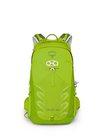 Картинка рюкзак туристический Osprey Talon 22 Spring Green - 2