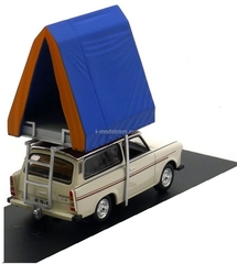 Trabant 601S Universal Camping cream 1980 IST193 IST Models 1:43