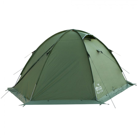 Картинка палатка туристическая Tramp TRT-28 зеленый - 3