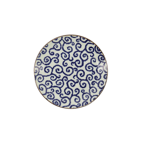 Тарелка 21.5см Tokyo Design синяя