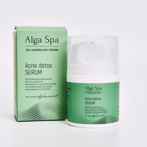 Сыворотка для жирной и проблемной кожи Acne Detox 30 мл | Alga Spa