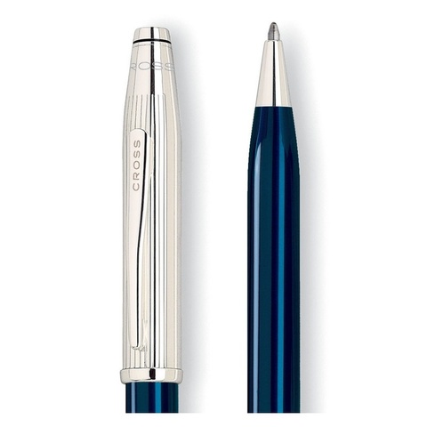 Ручка шариковая Cross Century II, Tuxedo Blue ST (462WG-2)