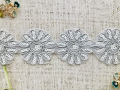 Тесьма термоцветы, ш. 6 см.