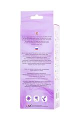 Фиолетовый фаллоимитатор Neil - 18 см. - 