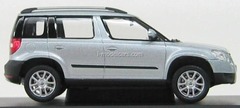 Skoda Yeti 2009 light blue metallic Abrex 1:43