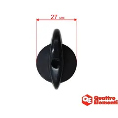 Ручка-рукоятка QUATTRO ELEMENTI переключателя выбора режимов зарядки/пуска для TechBoos (771-473-17)