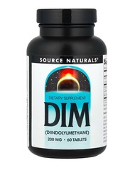 Source Naturals DIM (дииндолинметан), 200 мг, 60 таблеток