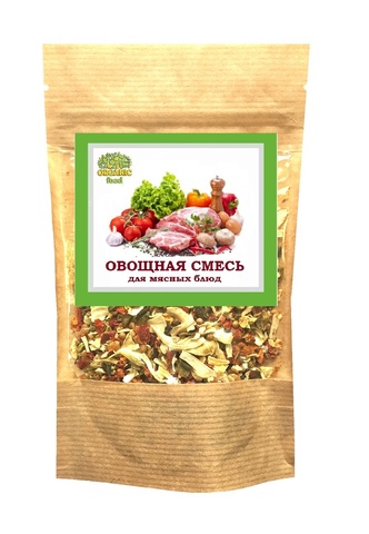 Овощная смесь для мясных блюд 'Organic food' 50г