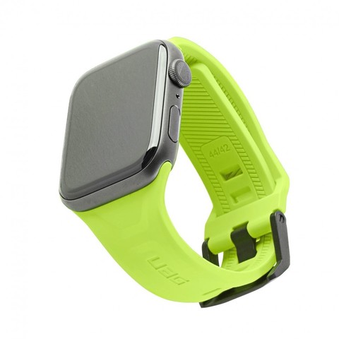 Ремень силиконовый UAG Scout Silicone для Apple Watch 44/42 желто-зеленый (Billie)