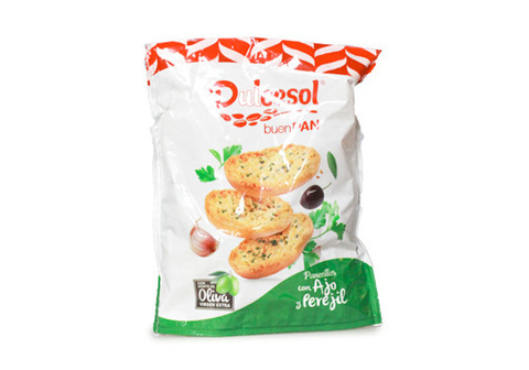 Хлебцы хрустящие с чесноком и петрушкой Dulcesol, 160г