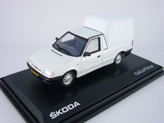 Skoda Felicia Pickup 1996 white Abrex 1:43