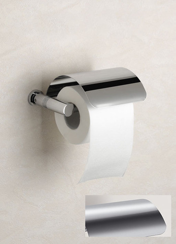 Держатель туалетной бумаги с крышкой Windisch 85351SNI Ribbed