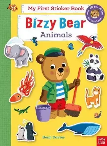 Bizzy Bear: My First Sticker Book Animals - Bizzy Bear