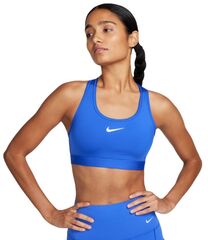 Теннисный бюстгальтер Nike Swoosh Medium Support Non-Padded Sports Bra - hyper royal/white