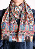 Шарф из шерсти и шелка ETRO