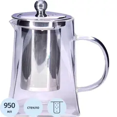 Чайник заварочный 0,95 л стекло MB, 29681
