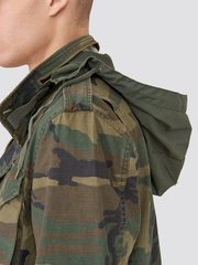 Куртка Alpha Industries M-65 Defender Woodland Camo (Камуфляжный)