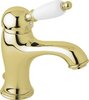 Cezares ELITE-LSM1-01-Nc ELITE-LSM1-01-Nc Смеситель для раковины однорычажный с донным клапаном, исполнение хром, ручка орех