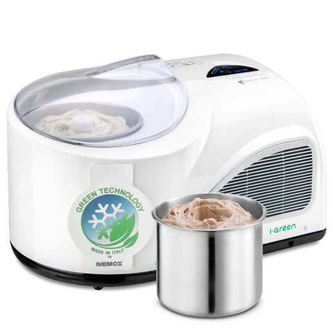 Мороженица Nemox Gelato NXT-1 I-Green белая 1,7 л (автоматическая)