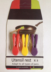 Держатель кухонных принадлежностей Utensil  rest, 3 шт