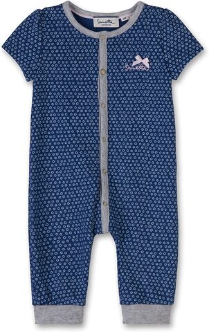 Синий комбинезон в горошек на кнопочках FIFTYSEVEN by Sanetta