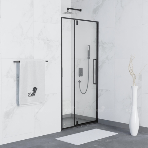 RGW 06320312-14 Душевая дверь RGW SV-03B Чёрный Прозрачное