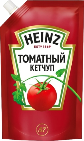 Кетчуп HEINZ Томатный 320 г ДП РОССИЯ