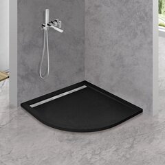 Cezares TRAY-AS-R TRAY-AS-R-90-30-NERO Поддон из искусственного мрамора фото