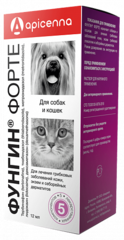 Apicena Фунгин Форте капли для лечения грибковых заболеваний кожи