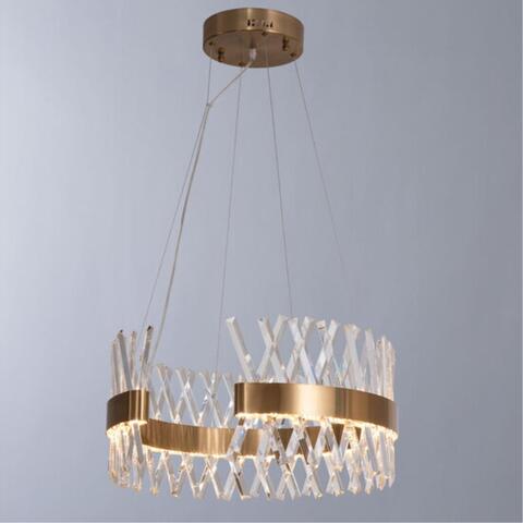 Подвесная светодиодная люстра Divinare CORONA 1685/01 SP-1