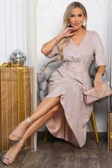 Платье праздничное Мадлен (персиковое) П14604-18М LT Collection