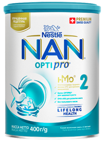Молочная смесь Нан 2 800гр