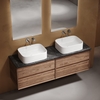 Sancos TT160A1 Столешница без отверстия под смеситель, 160x46, цвет: black sky