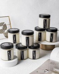 Свеча интерьерная из натурального соевого воска HoneyForYou Original