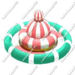 Электрическая карусель детская 4KIDS "Сладость"