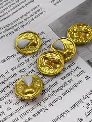 Пуговицы Скиап. золотистые 