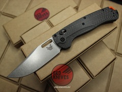 Нож Benchamde Taggedout 15535 А+++ - карбон рукоять, клинок стоунвош