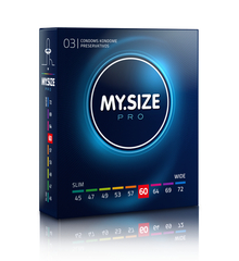 Презервативы MY.SIZE размер 60, 3 шт.
