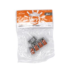 00-1-052 Клемма соединительная, 2-х проводная, 400В, 32А, 5 шт. Very