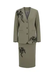 Костюм ЛИЛИЯ, зеленый