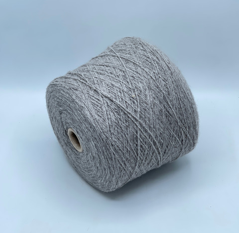Loro Piana, Cincicash 2/11 550м, 80%Кашемир, 20%,Шиншилла, Серый,неоднотонный, 39746