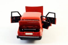 VAZ-2105 Lada red with black bottom 1:43 Agat Mossar Tantal