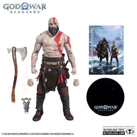 Фигурка Кратос из игры Бог Войны Рагнарек McFarlane Gaming Edition