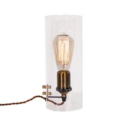 Настольная лампа Ситилюкс CL450802 Эдисон Бронза+Венге с Диммером