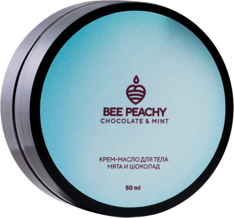 Bee Peachy Крем-масло для тела рук и ног, Мята-Шоколад